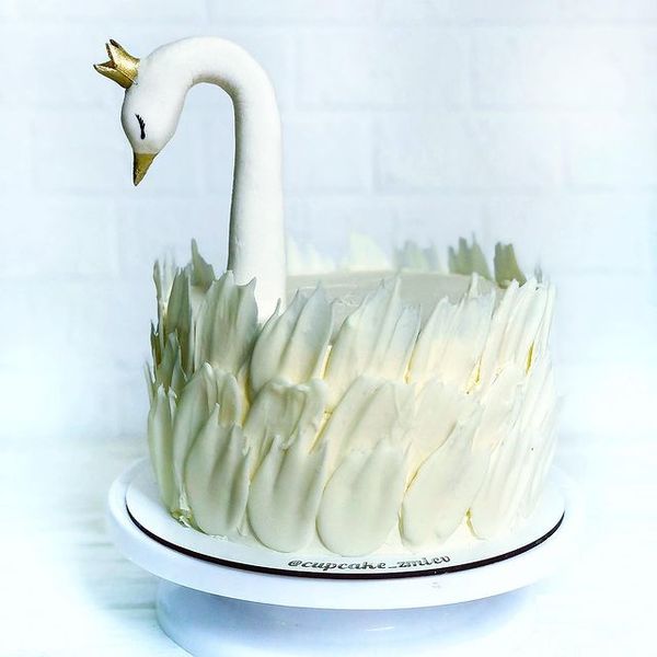 Торт "Лебедь"