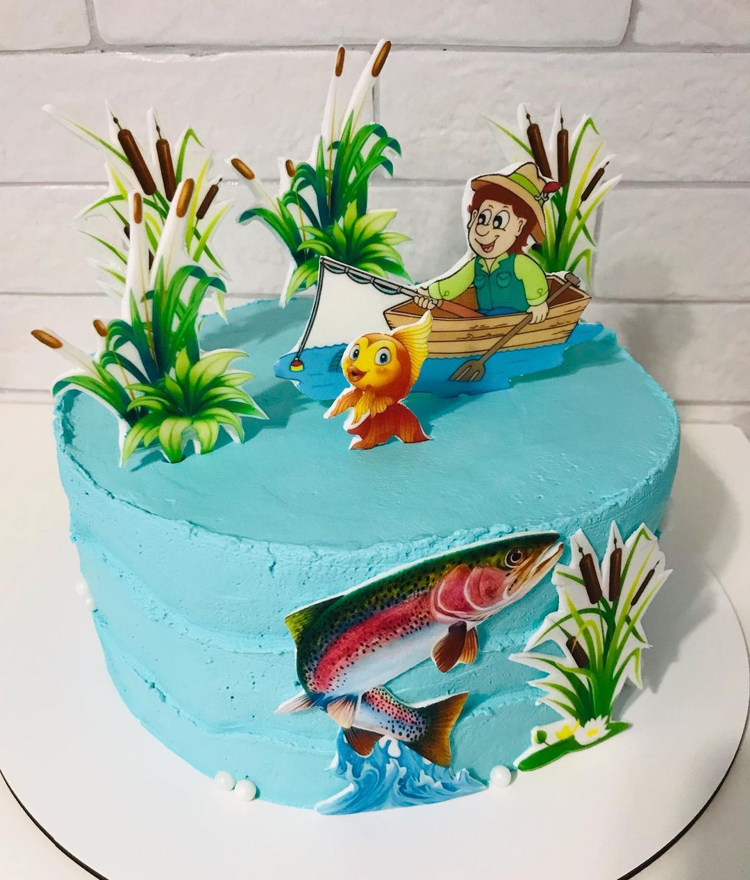 Торт "Весёлый рыбачок" | Фото №2