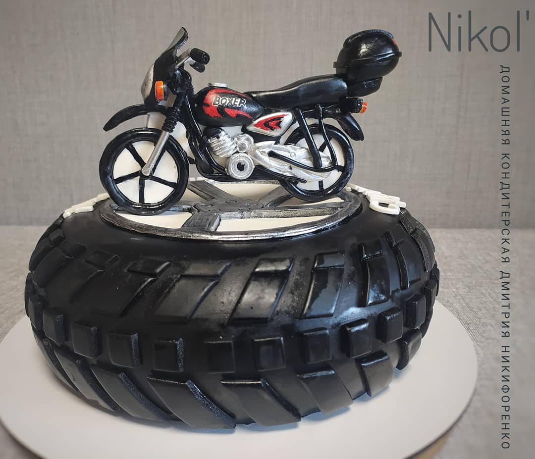 Торт "Мотоцикл" | Фото №2