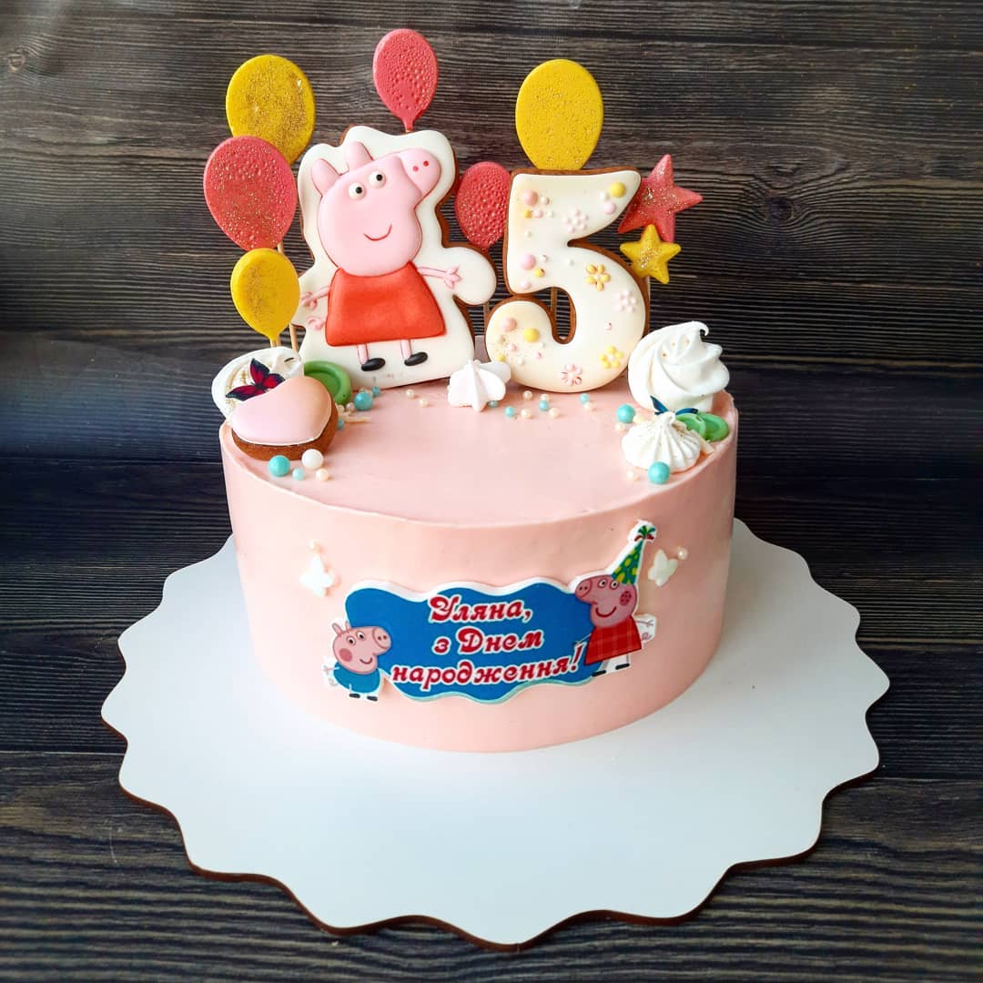 Торт "Свинка Пеппа" | Фото №2
