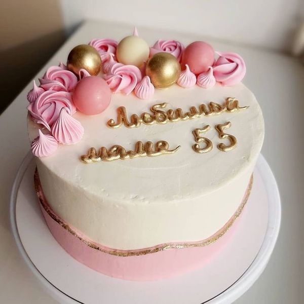 Торт "Маме 55"