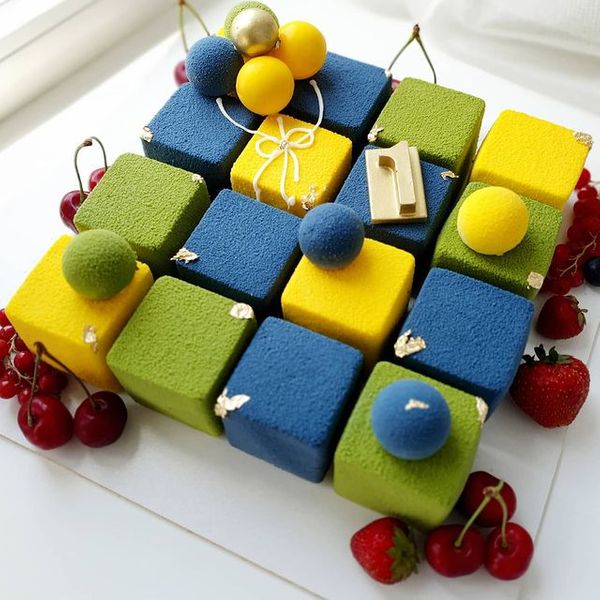 Торт "Детский кубик"