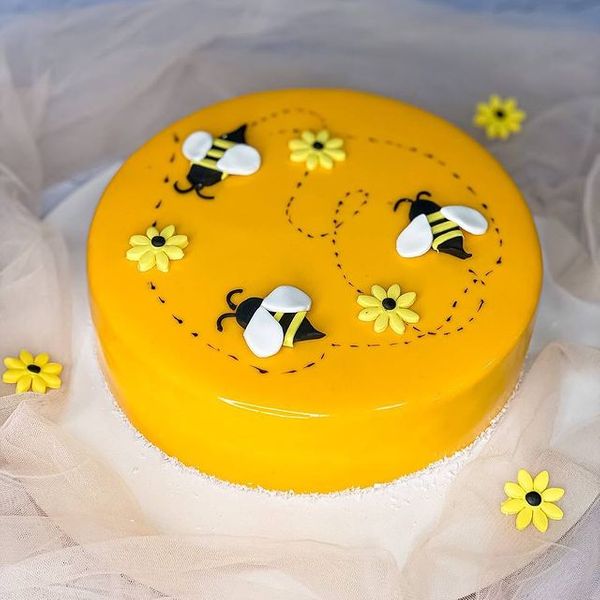 Торт "Пчёлы"