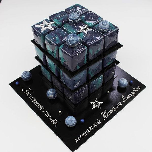 Торт "Кубик-рубик"