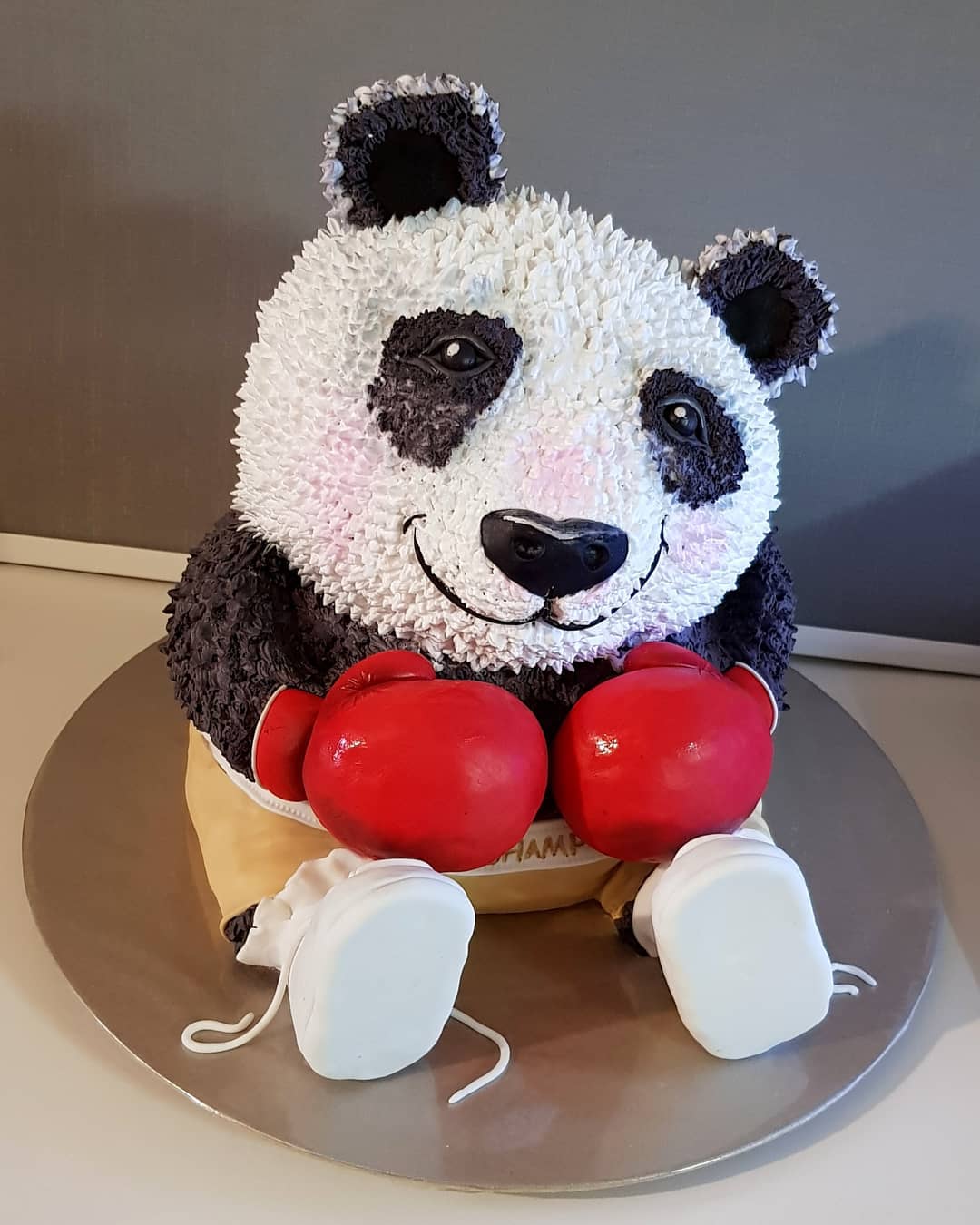Торт "Панда-боксёр" | Фото №2