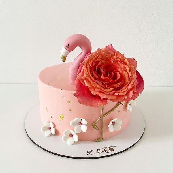 Торт фламинго