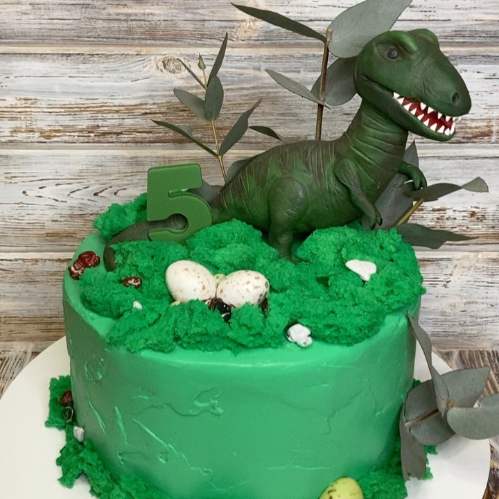 Торт "Суровый динозавр" | Фото №2