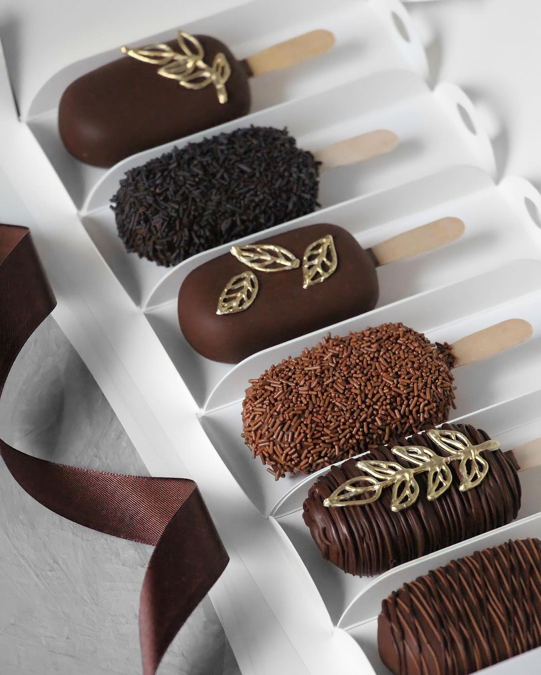 Кейк - попсы "Шоколадное эскимо" | Фото №2