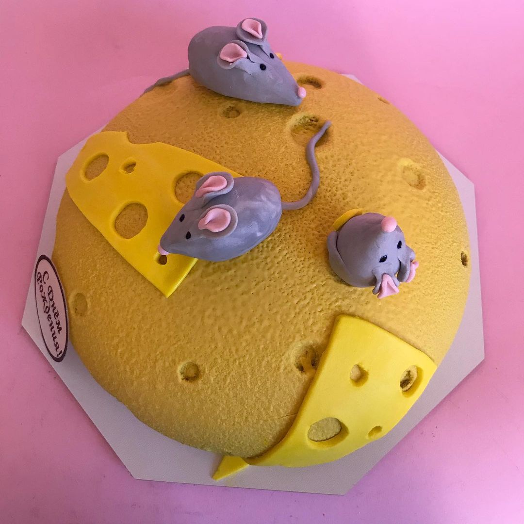 Торт "Сыр и мышки" | Фото №2