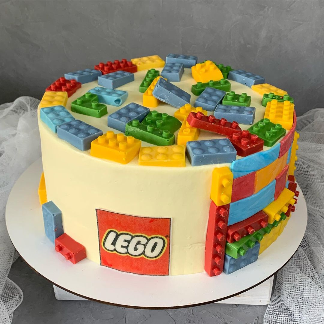 Торт "Собери Лего" | Фото №3