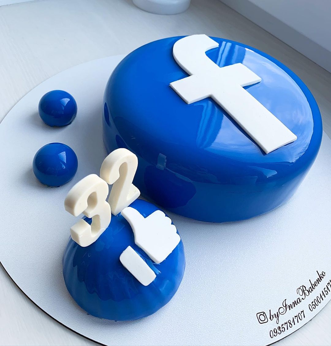 Торт "Фейсбук" | Фото №2