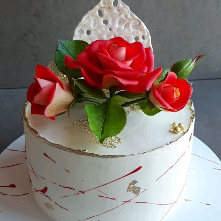 Торт "Сахарная роза" | Фото №4