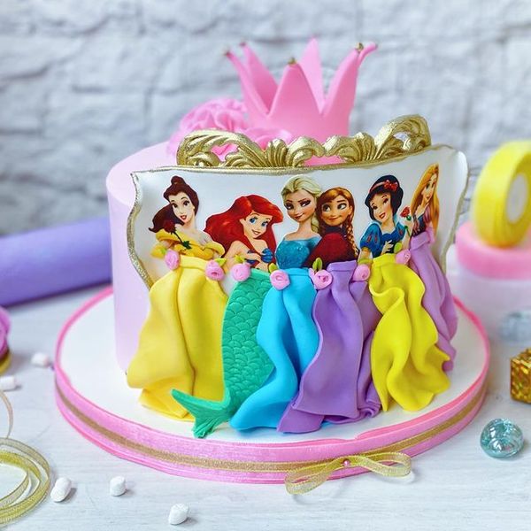 Торт "Мир принцесс"