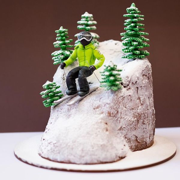 Торт "Лыжник"