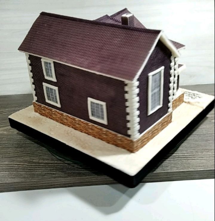 Торт "Построенный дом" | Фото №3
