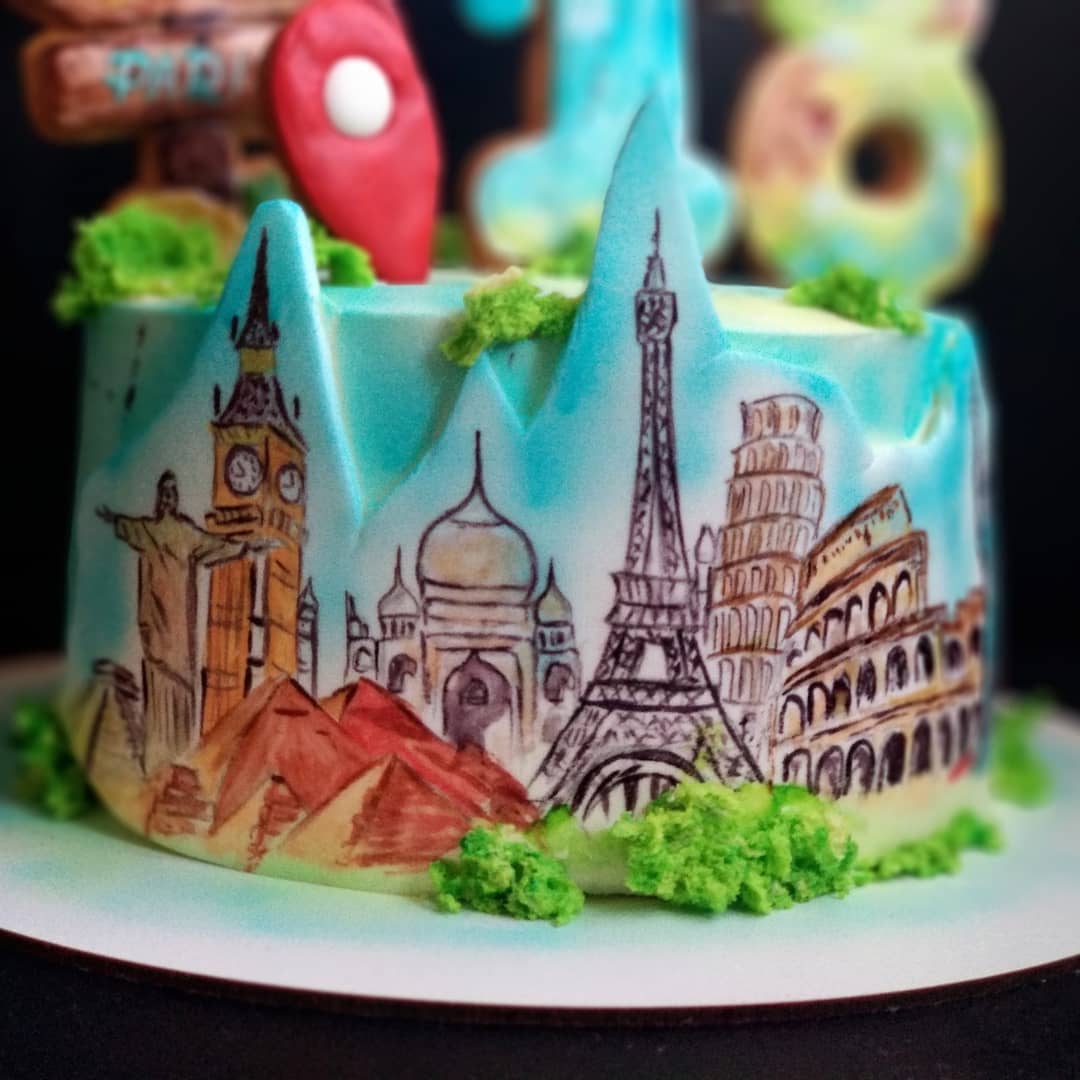 Торт "Сладкие путешествия" | Фото №2