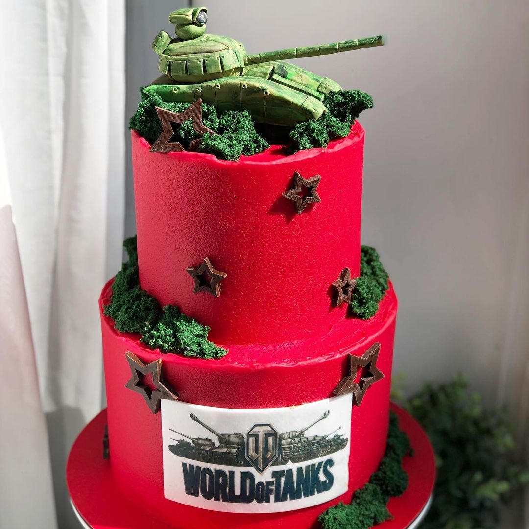 Торт "Мир танков" | Фото №2