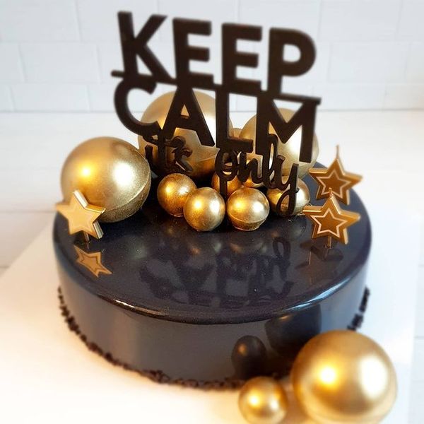 Торт "Keep Calm"