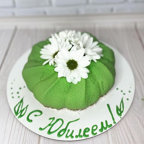 Торт "Зеленый букет"