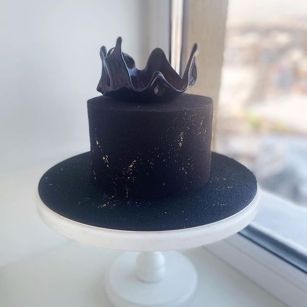 Торт "Чёрная чернь"