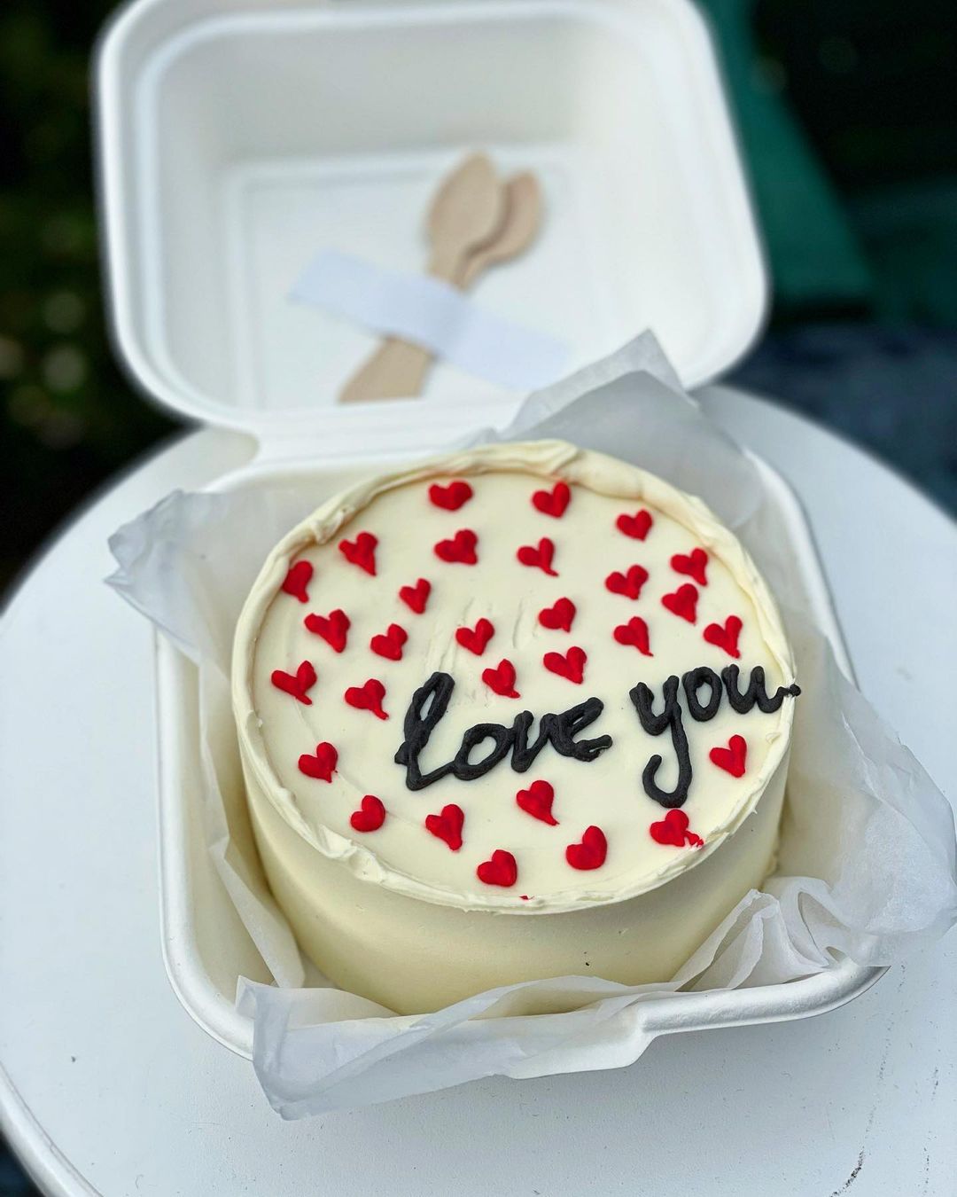 Бенто-торт "Love you" | Фото №2