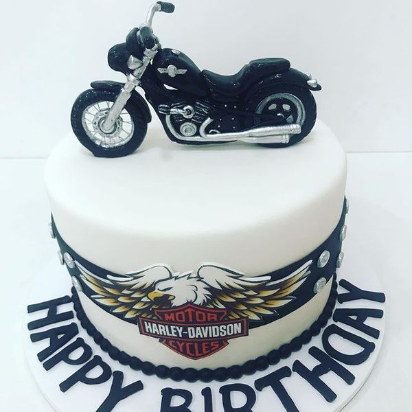 Торт "Мотоциклист"