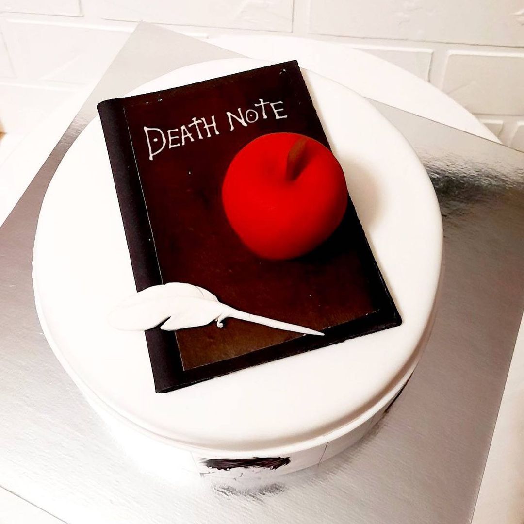 Торт «Тетрадь Смерти» | Фото №3