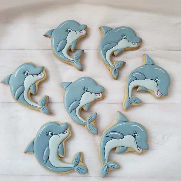 Пряники "Дельфины"