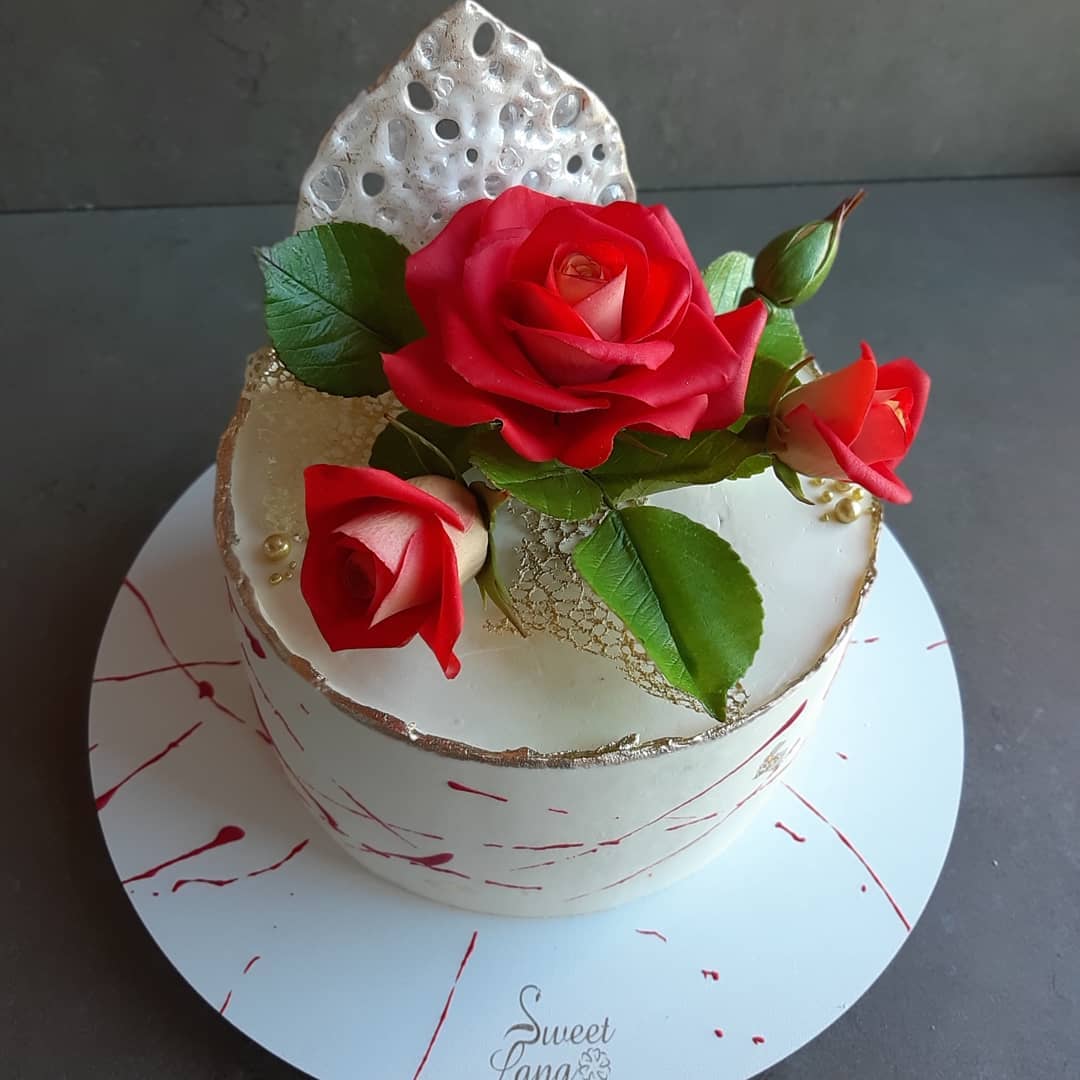 Торт "Сахарная роза" | Фото №2