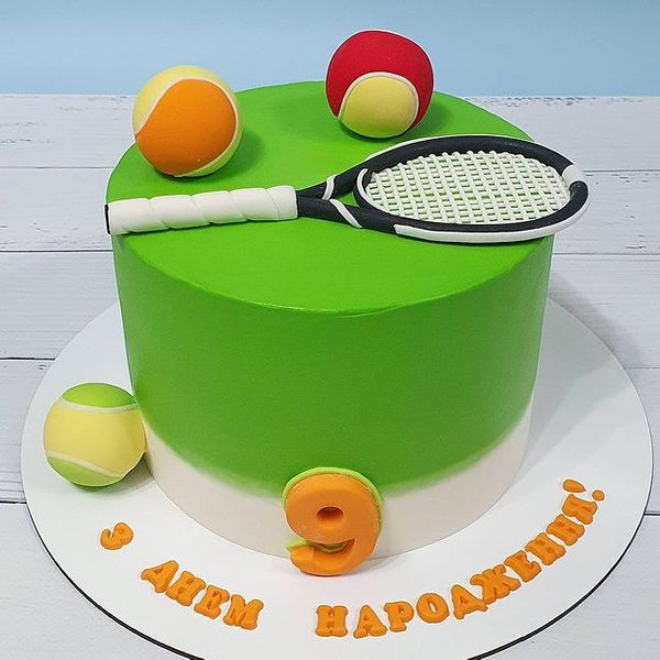Торт "Юнный теннис"