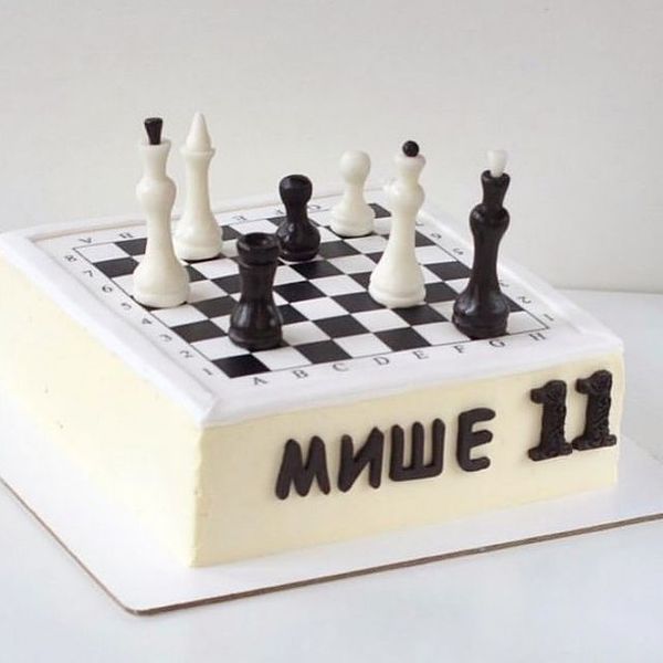Торт "Шахматы"