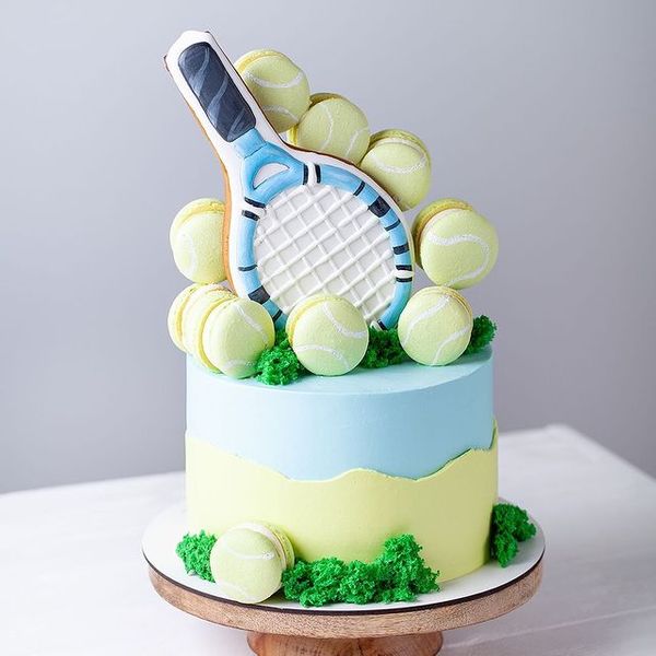 Торт "Тенисная ракетка"