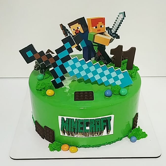 Торт "Minecraft. Возвращение" | Фото №2