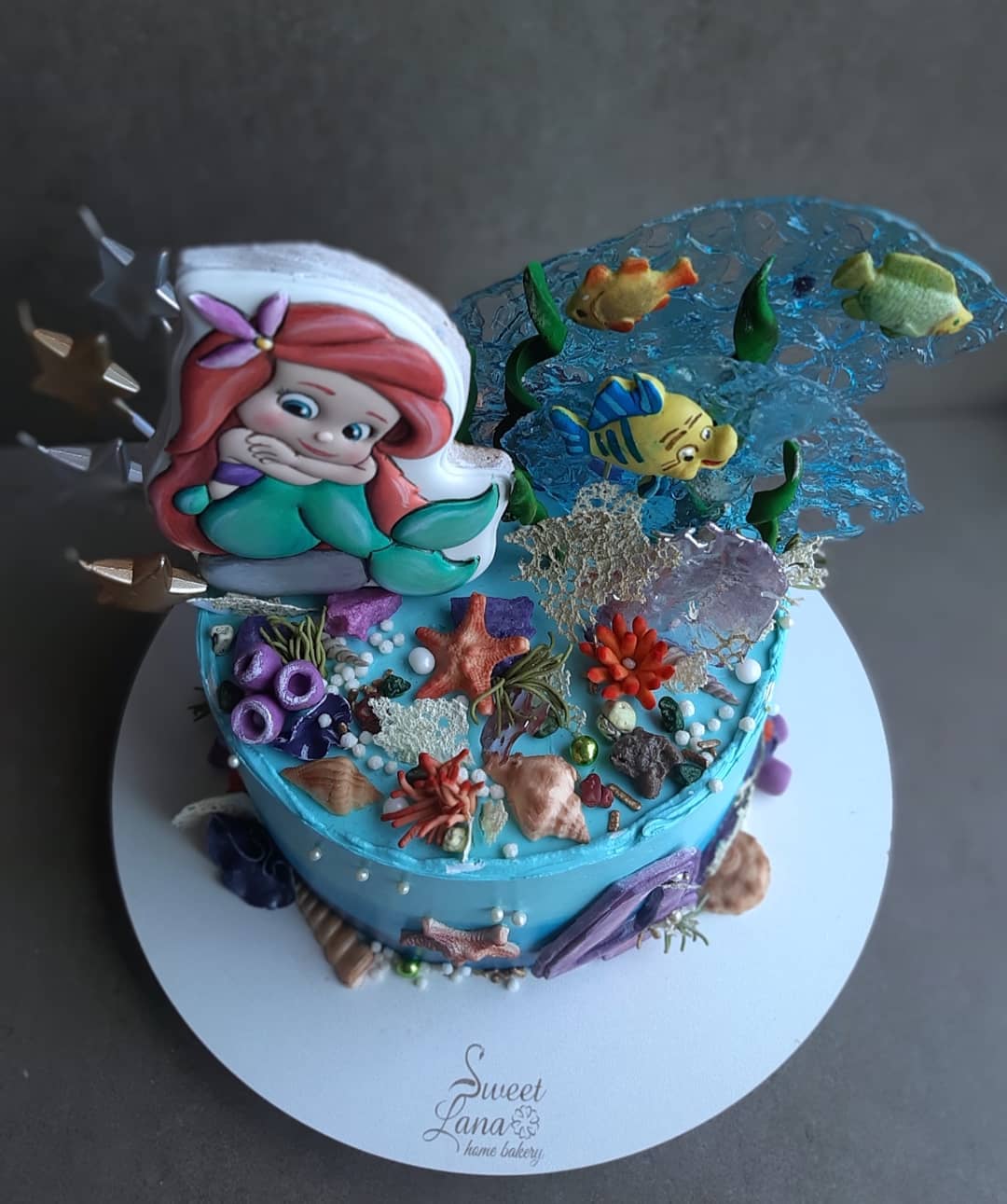 Тортик "Сказочная русалочка Ариель" | Фото №2