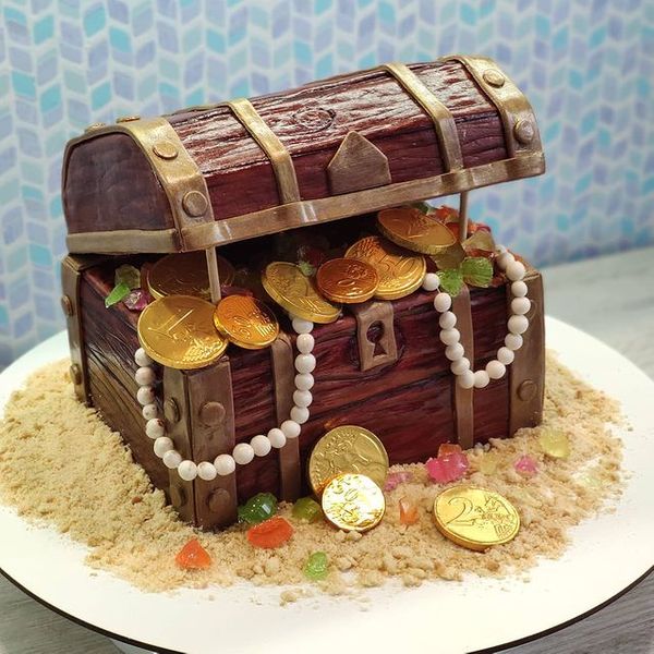 Торт "Пиратский сундук"
