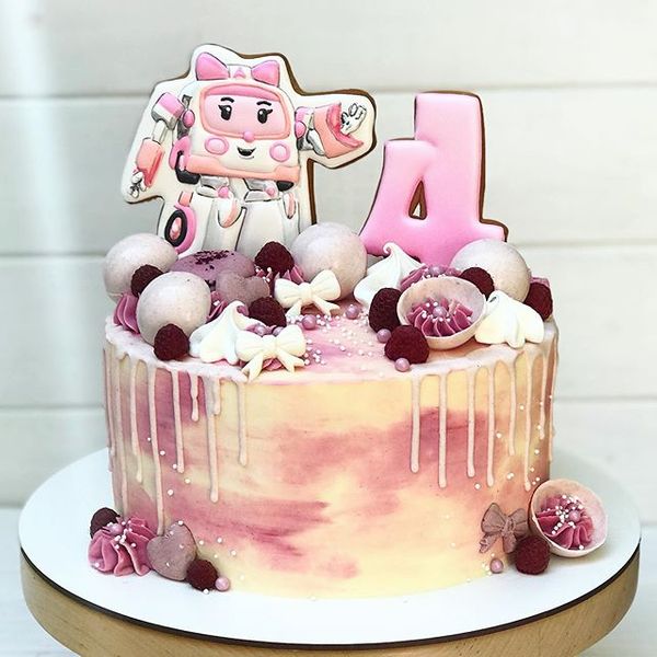 Торт "Розовое небо"