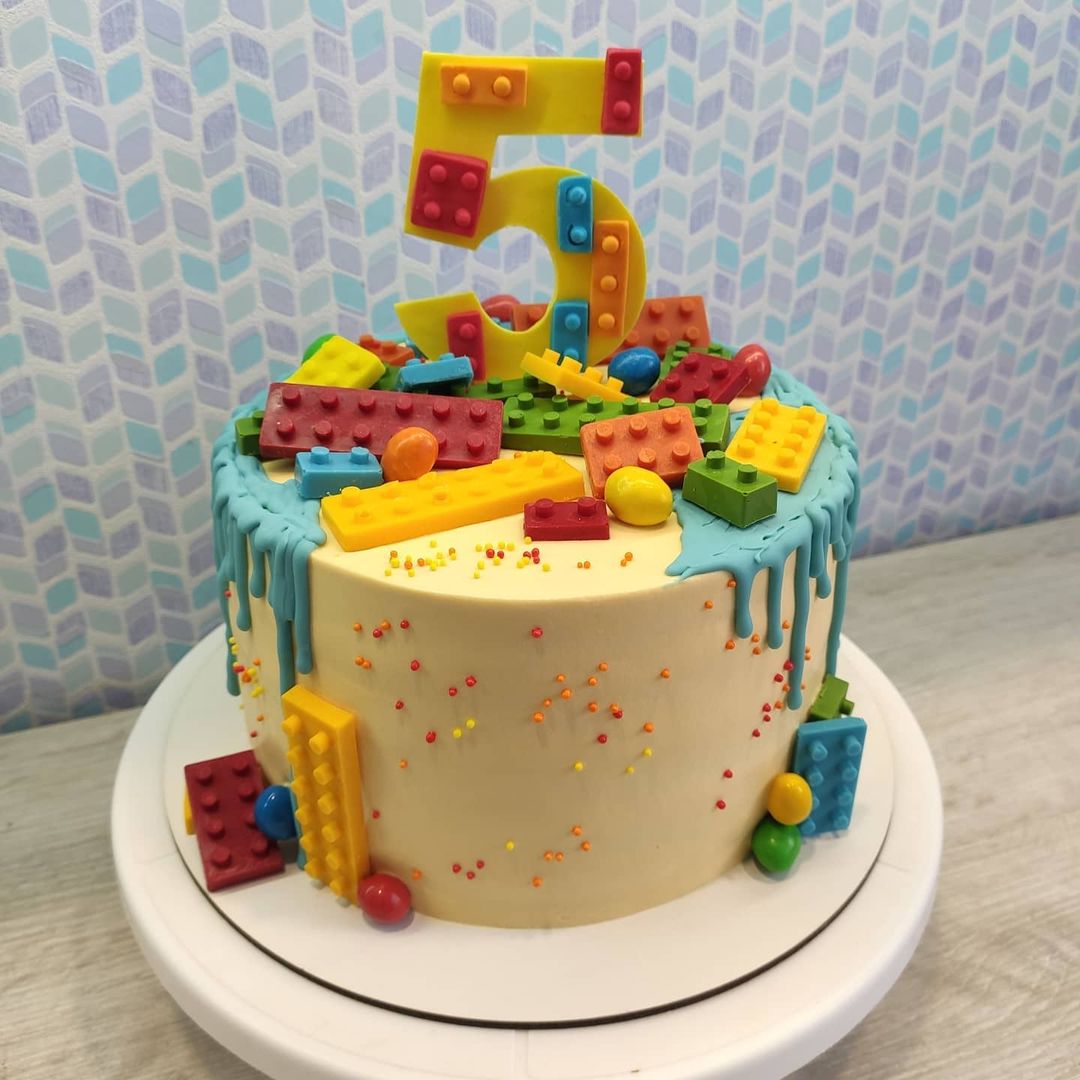 Торт "Яркий Лего" | Фото №2