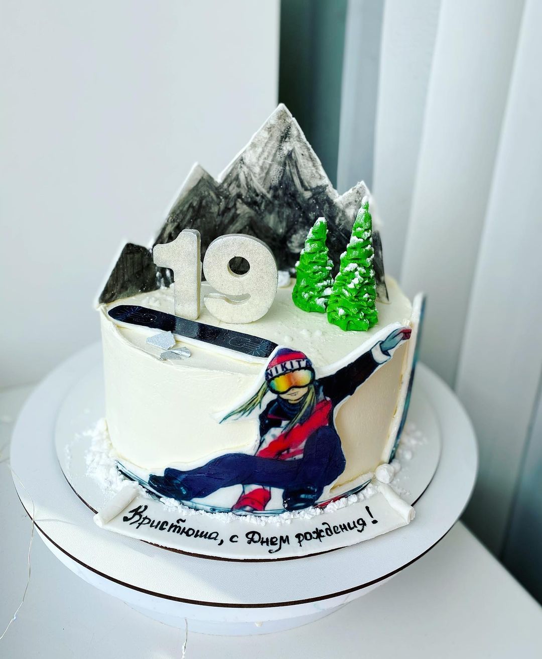 Торт "Лыжница" | Фото №2