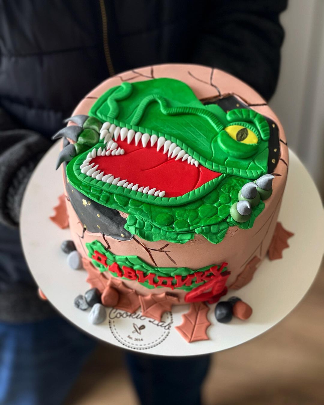 Торт "Голова динозавра" | Фото №2