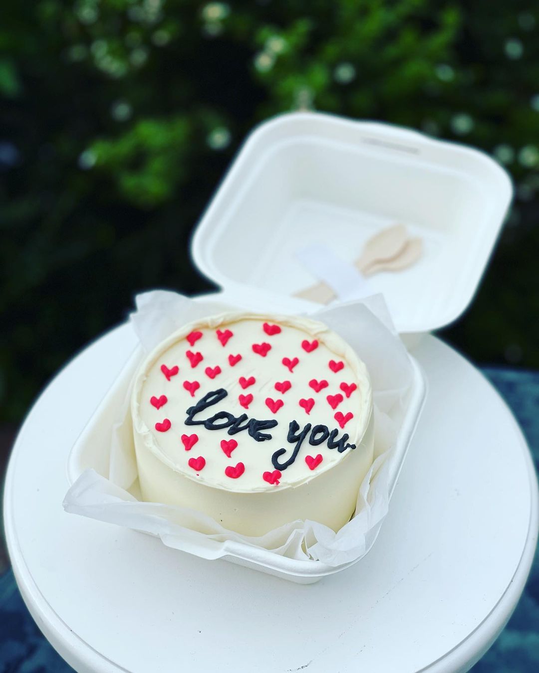 Бенто-торт "Love you" | Фото №3