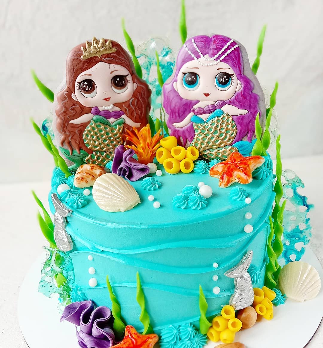 Торт "Две русалочки" | Фото №2