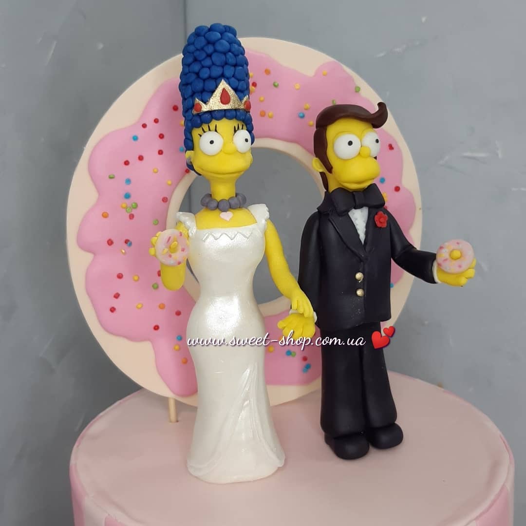 Торт "Мардж и Гомер" | Фото №2