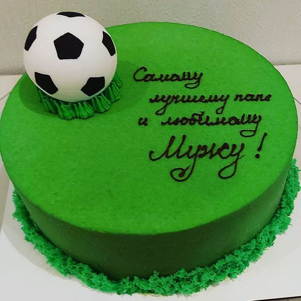 Торт "Любимый футболист"