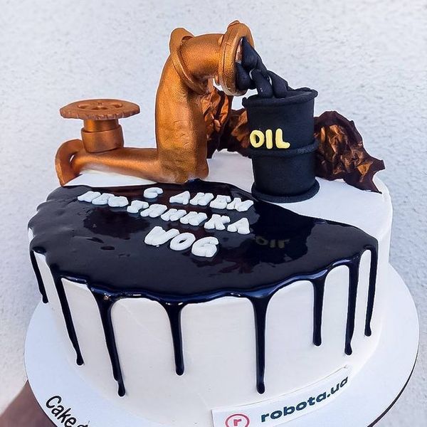 Торт "День нефтяника"