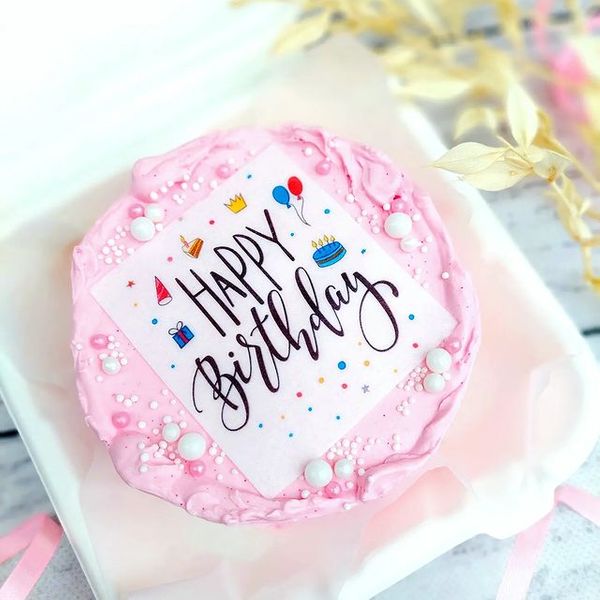 Бенто-торт "С днём рождения"
