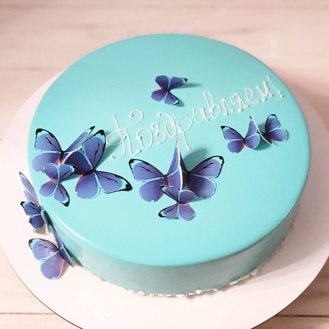 Торт "Полёт бабочек" | Фото №2