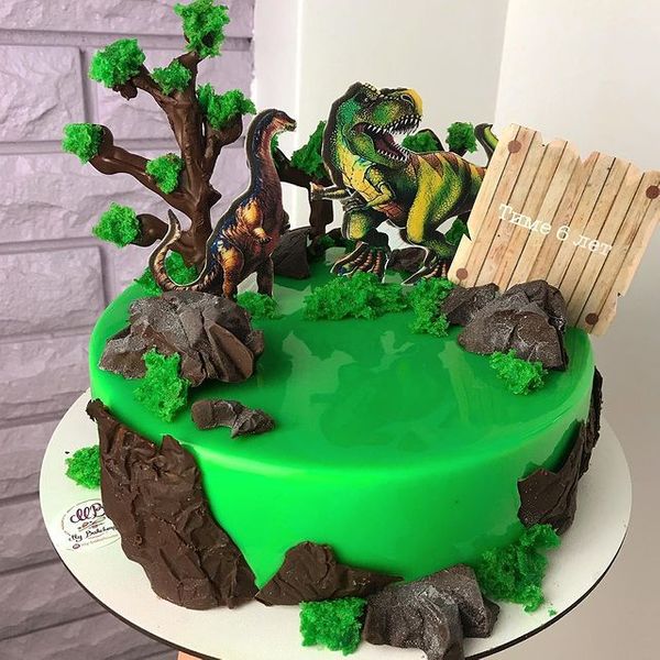 Торт "Динозаврики"