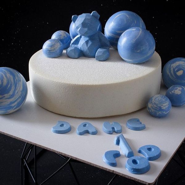 Торт "Синий мишка"