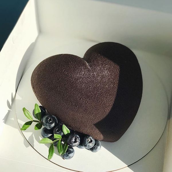 Торт "Муссовое сердечко"