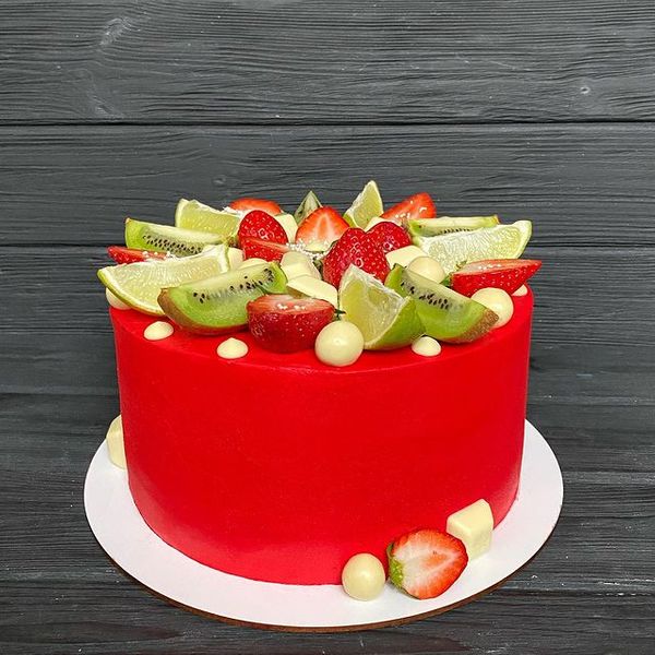 Торт "Красный фрукт"